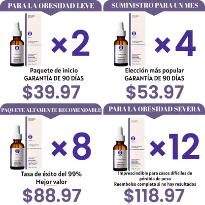 🔥Último día: 50% de descuento; Devoluciones gratuitas por 90 días🔥WW&Nepharn® Gotas de Vitamina para Impulsar el Metabolismo